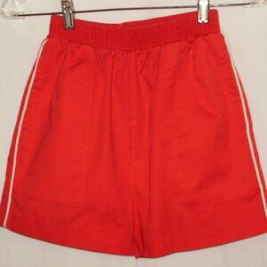 Red Women's Athletic Shorts